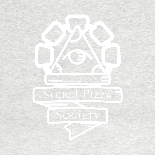 The Secret Pizza Society White by BlueDoor